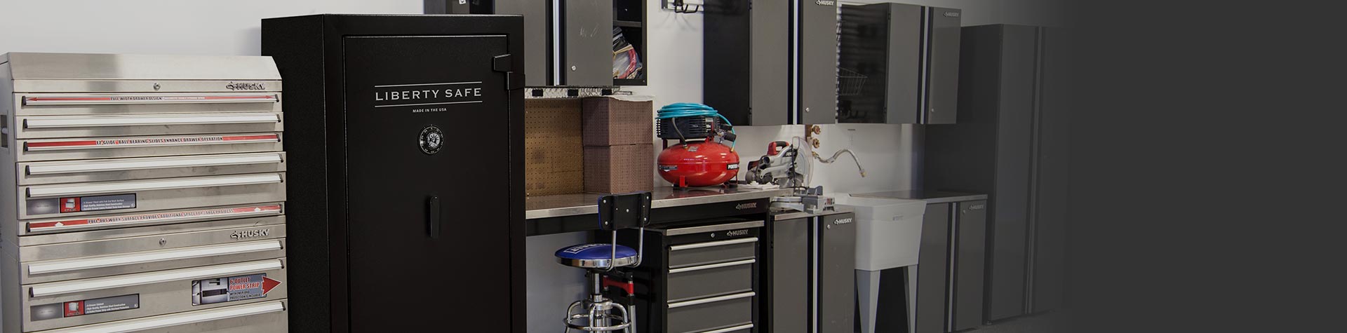 Centurion Gun Safe in Garage