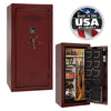 Classic Plus 25 OPTIONS_HIDDEN_PRODUCT Liberty Safe Burgundy Marble / Beige Velour / Black Chrome Hardware / Dormakaba  702D_hide