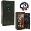 Classic Plus 25 OPTIONS_HIDDEN_PRODUCT Liberty Safe Emerald Green Feathered Edge / Beige Velour / Black Chrome Hardware / Dormakaba  702D_hide
