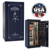 Classic Plus 25 OPTIONS_HIDDEN_PRODUCT Liberty Safe Blue Gloss / Silver Velour / Chrome Hardware / Mechanical Lock
