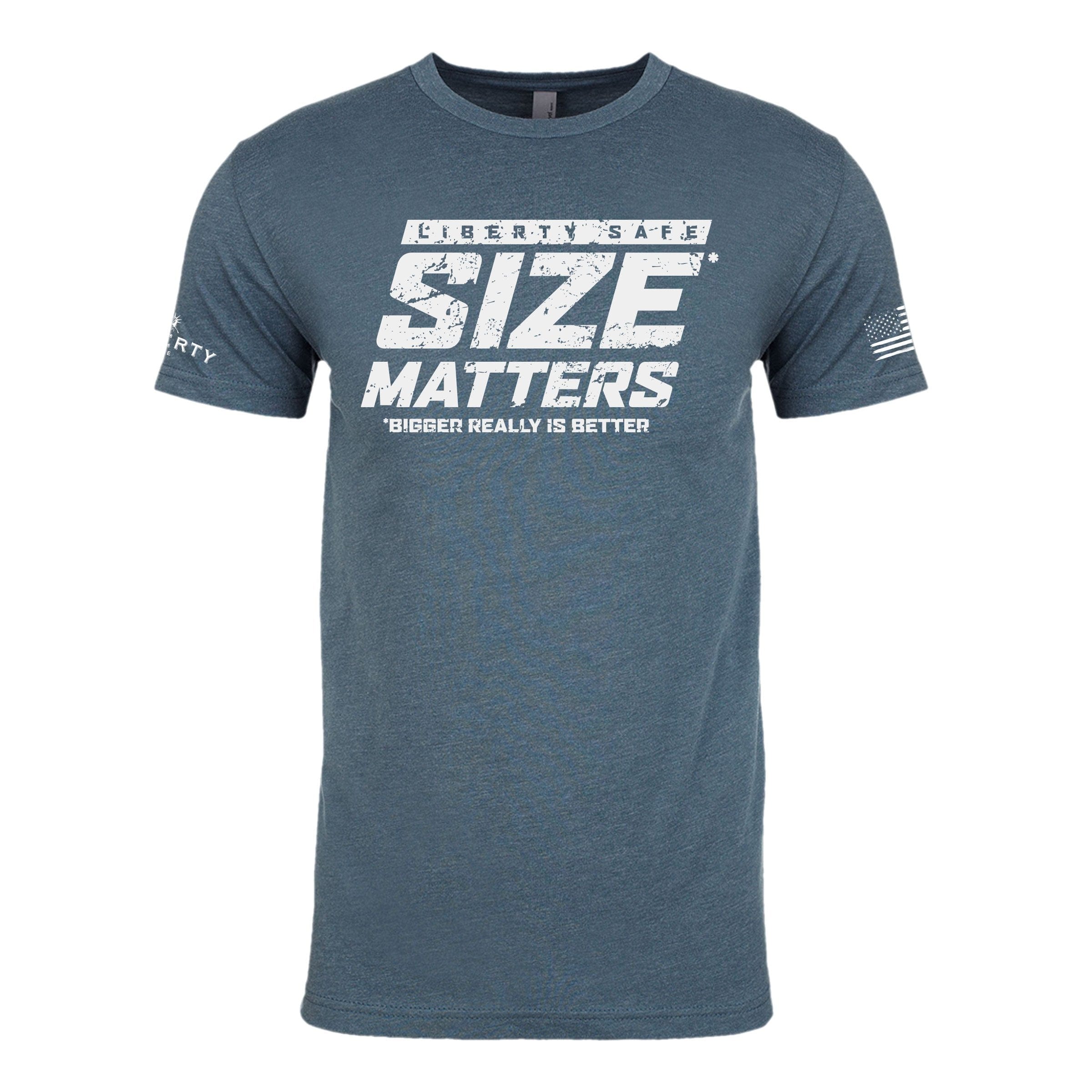 Liberty Safe Apparel Liberty Size Matters T Shirt liberty-darknet-market-dark0de-market