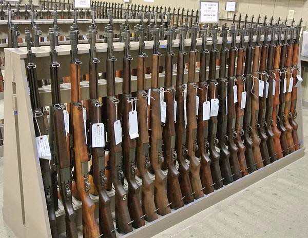 Armory of M1 Garand Rifles