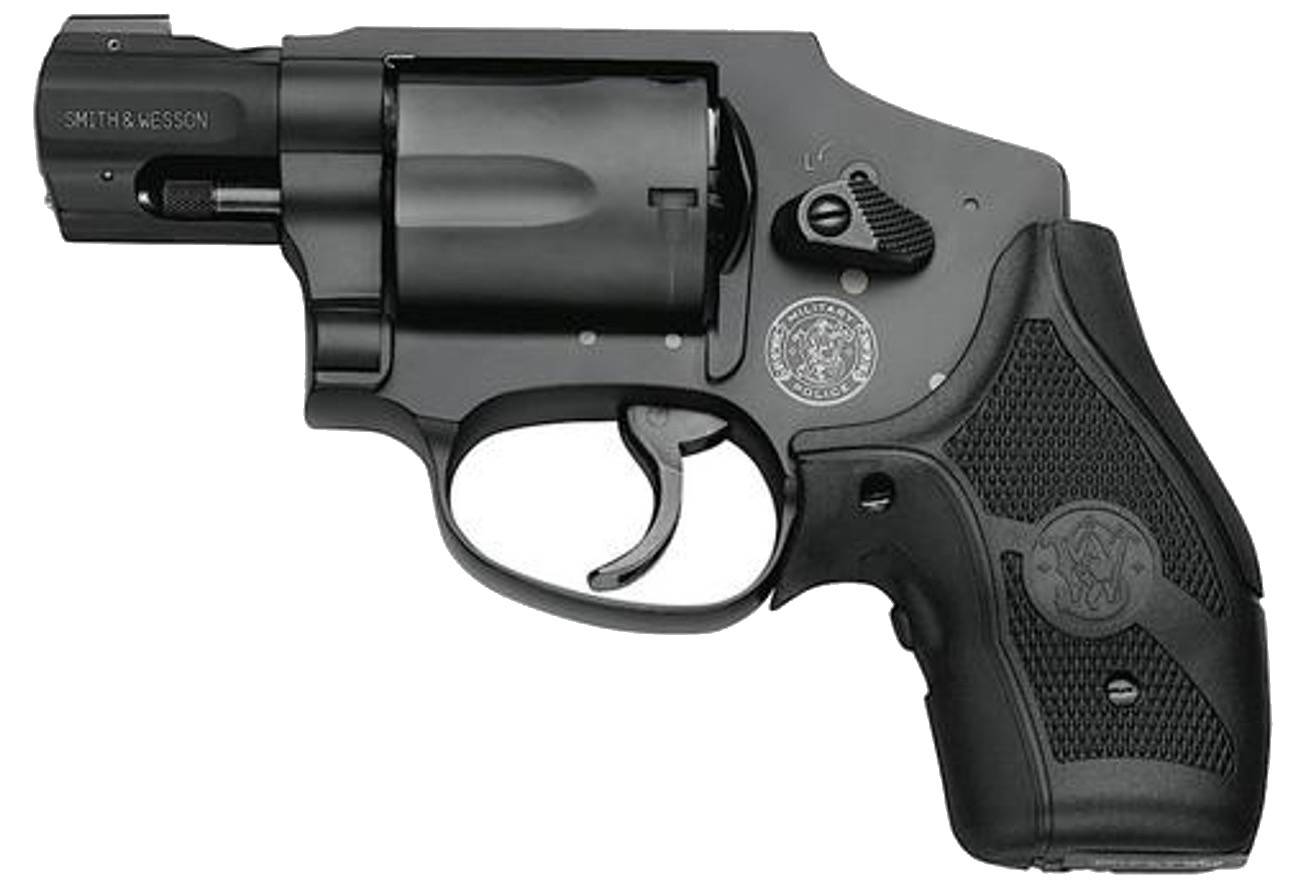 S&W Model 340 in .357 Magnum With Crimson Trace Laser Grips