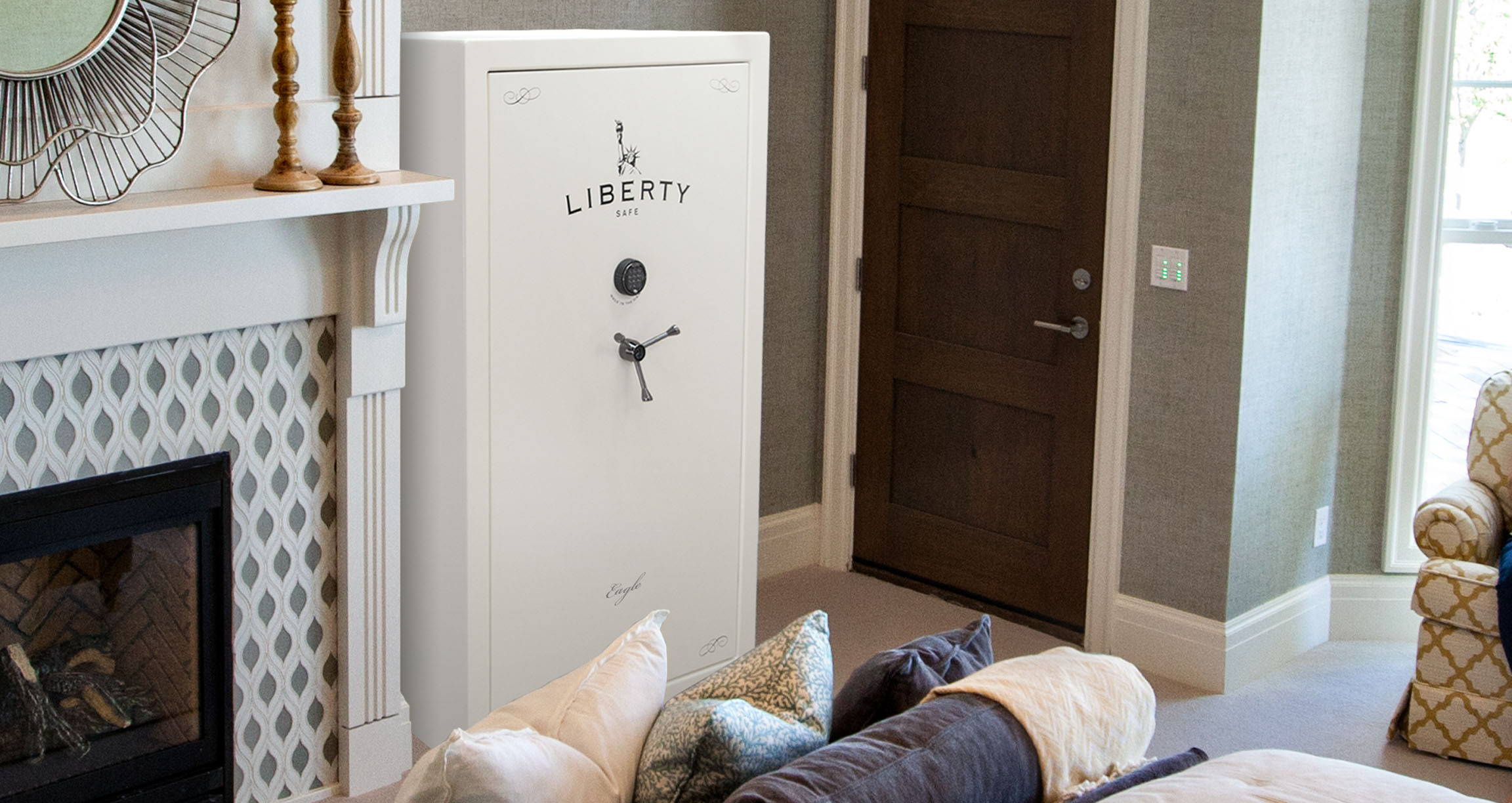 Eagle Series Gun Safe in Living Room
