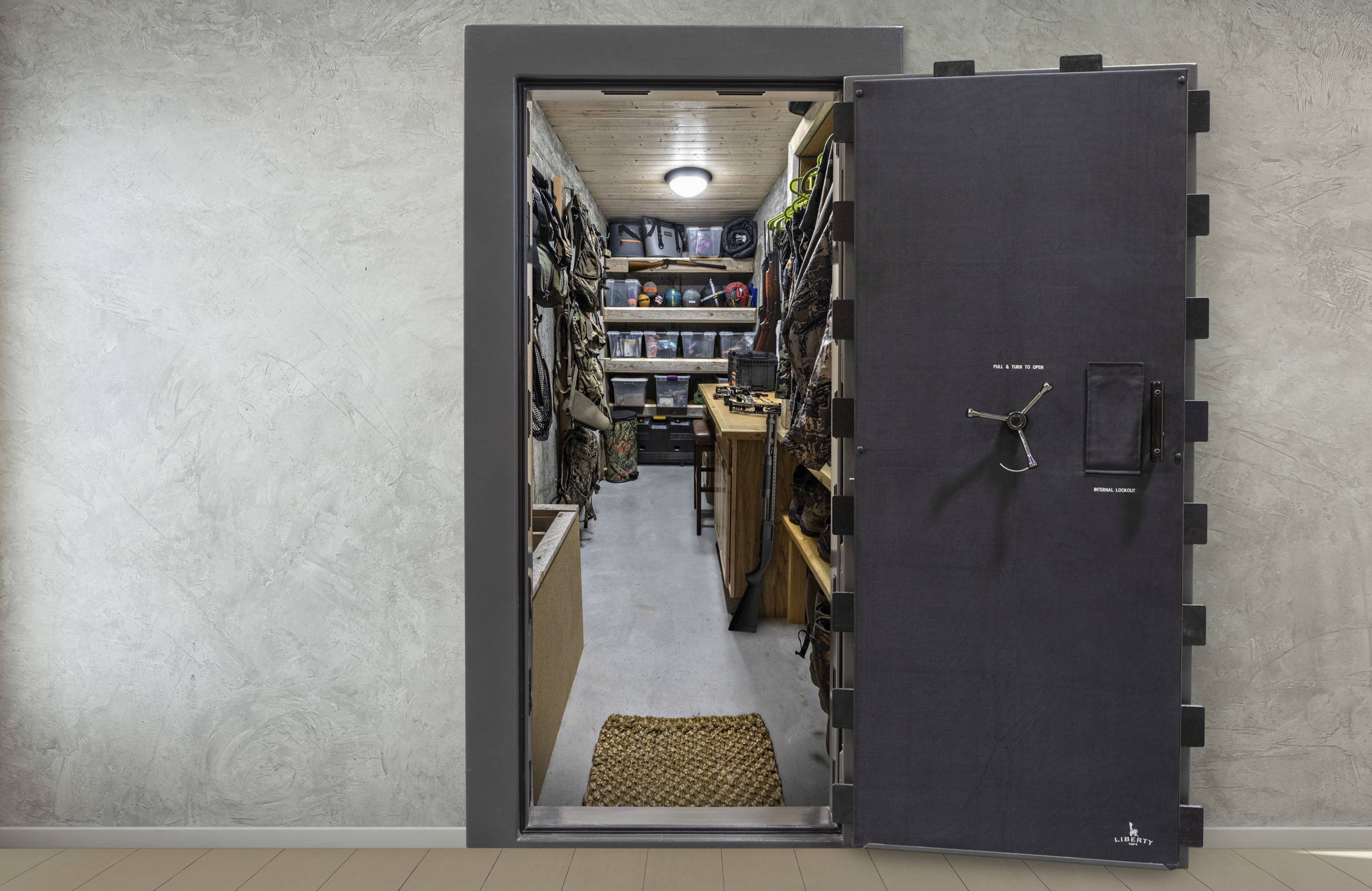 Liberty Safe Vault Door Installed