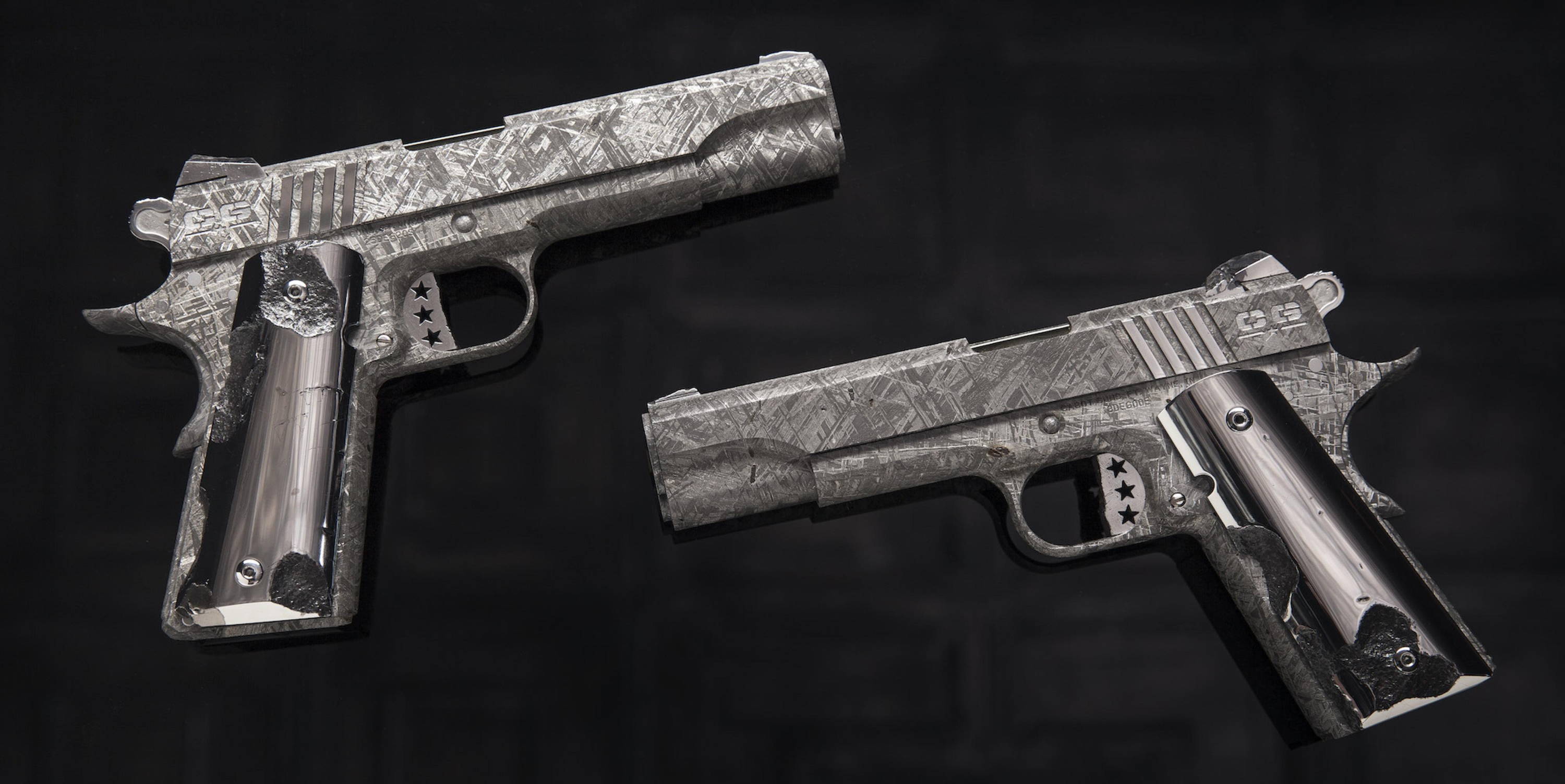 CABOT GUNS BIG BANG METEORITE 1911 PISTOL SET