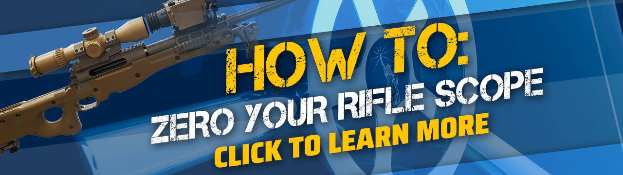 How to zero in a rifle scope