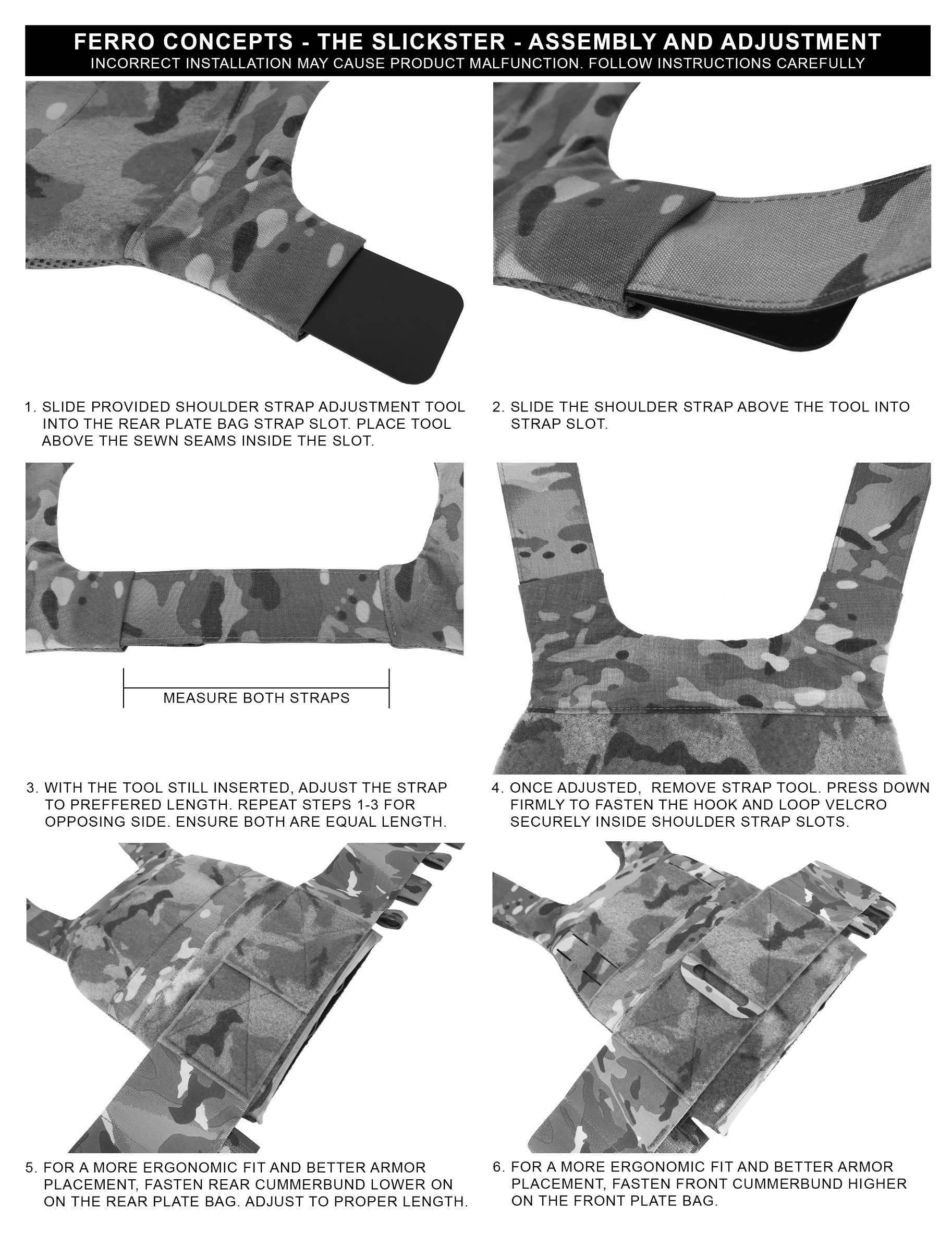 FERRO CONCEPTS THE SLICKER PRODUCT INSTRUCTIONS