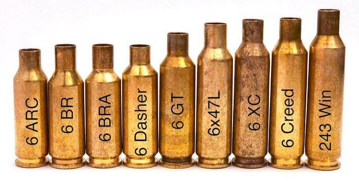 Popular 6mm Cartridges of the PRS