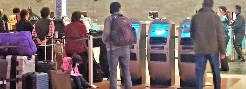 Line at the Airport