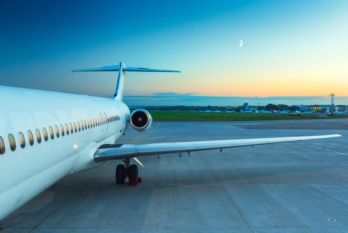 Plane at the airport
