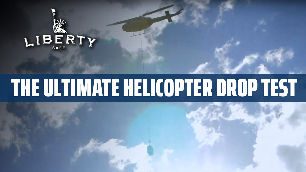 500' Helicopter Drop Test, Plus Explosives by Liberty Safe