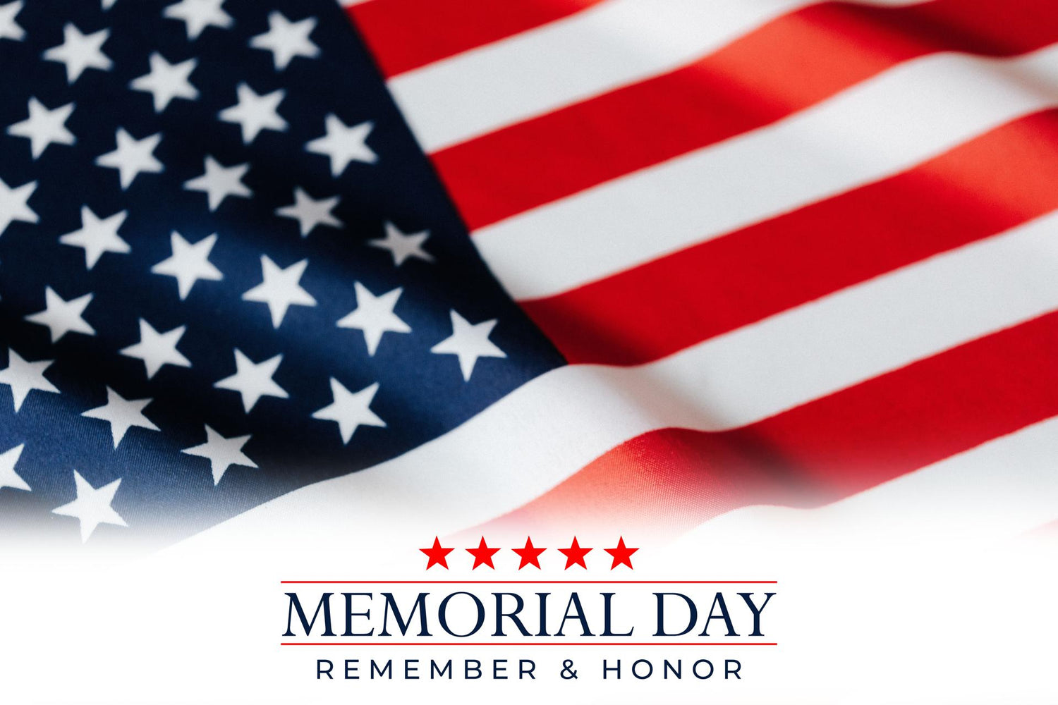 American Memorial Day. Remember and Honor Illustration
