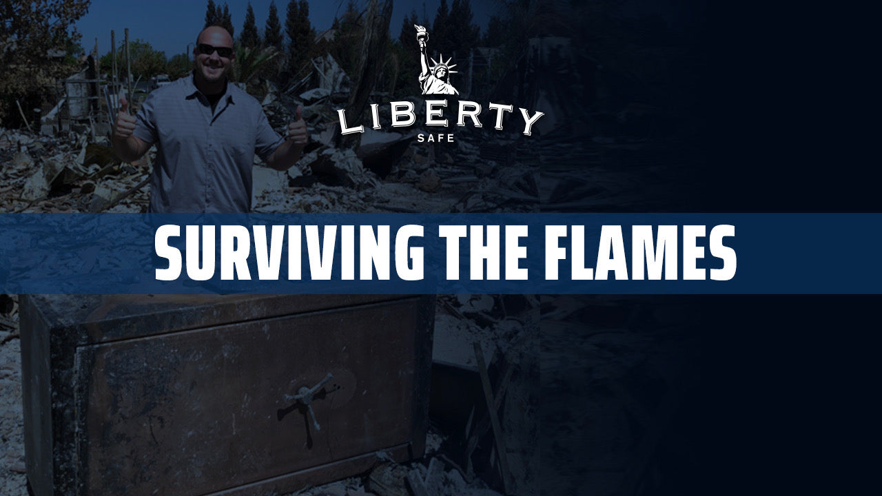 Safe Surviving Wildfire Fireproof Gun Safes Liberty Gun Safes