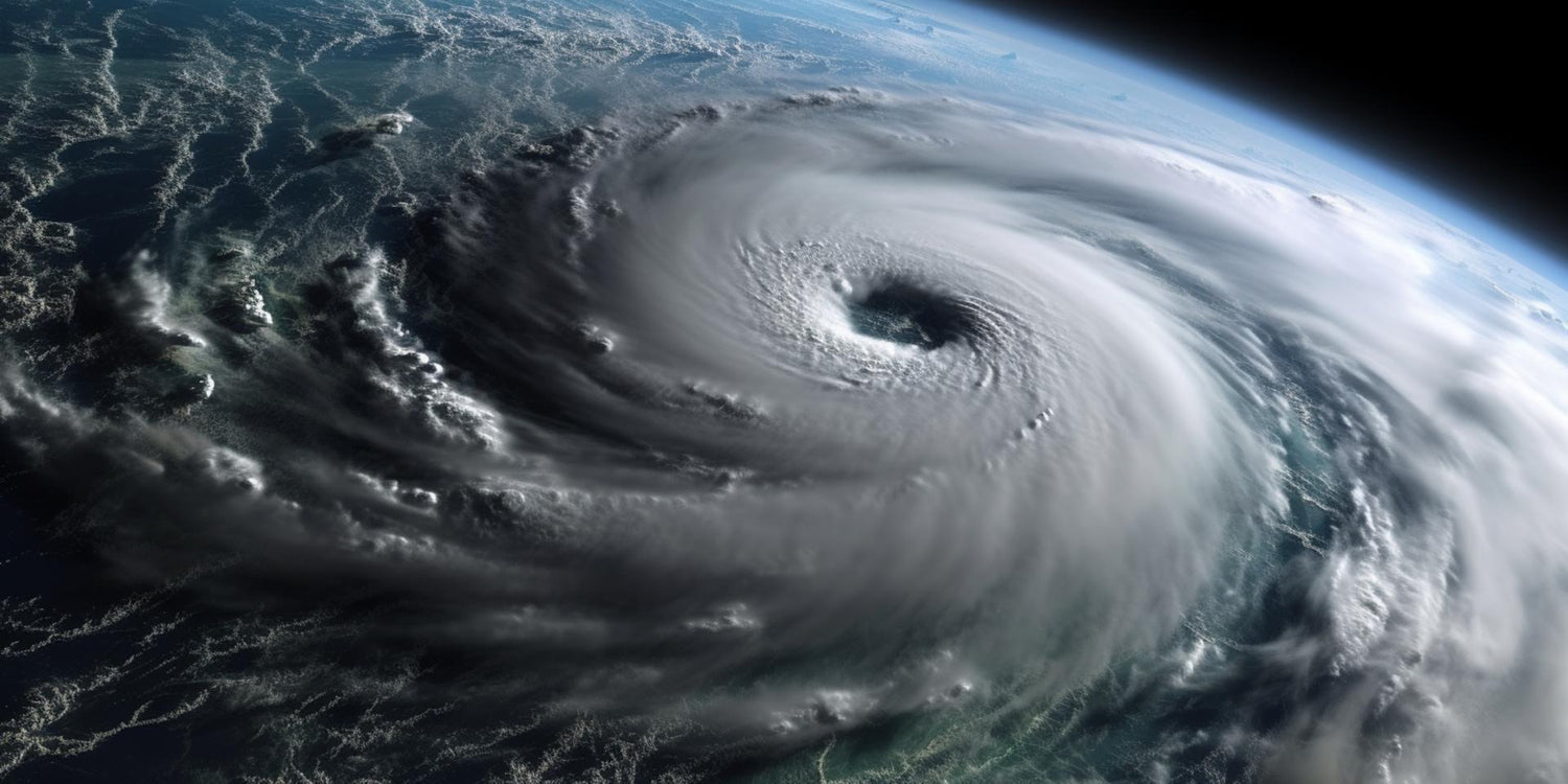 Hurricane of storm tropical cyclone natural disaster,