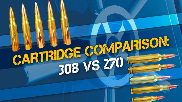 .270 vs .308 Cartridge Comparison