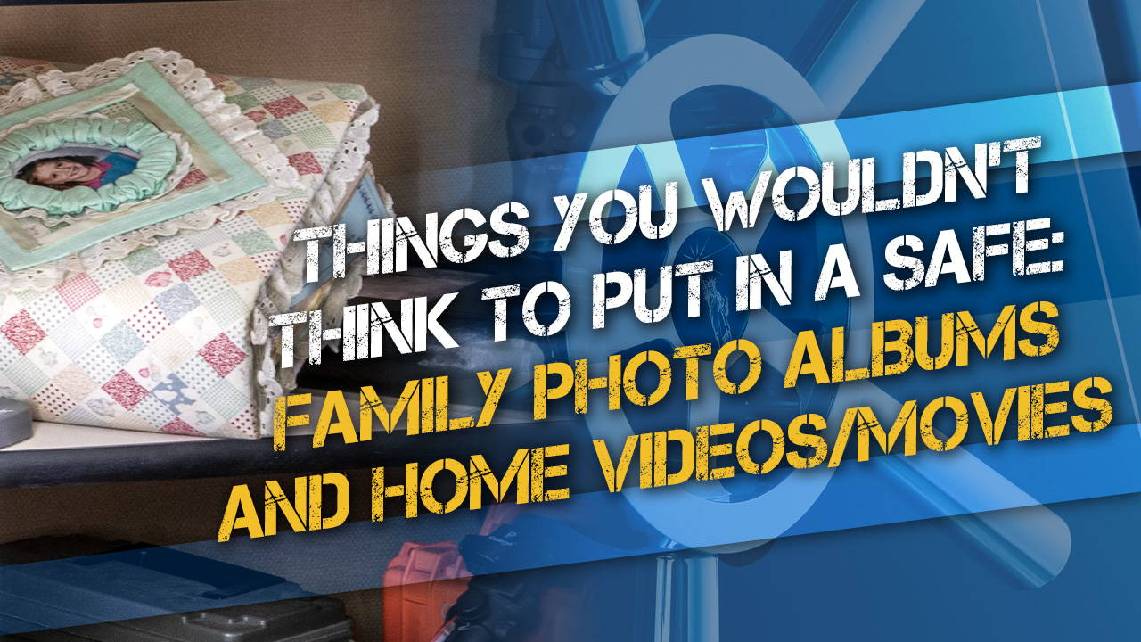 How to Store Family Photo Albums and Home Videos in Your Liberty Safe