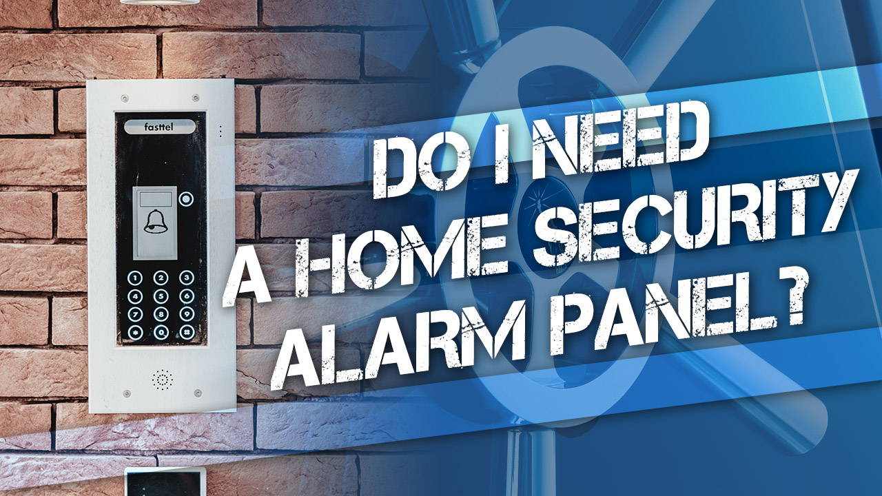 Home Security Alarm Panel