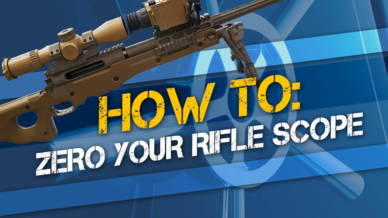 How to Zero Your Rifle Scope | Sighting in a Scope – Liberty Safe