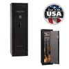 Centurion 12 OPTIONS_HIDDEN_PRODUCT Liberty Safe Textured Black / Gray Fabric / Chrome Hardware / SecuRam TopLit / No Door Panel