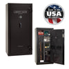 Centurion 24 OPTIONS_HIDDEN_PRODUCT Liberty Safe Textured Black / Gray Fabric / Chrome Hardware / Mechanical Lock / Drop Handle