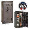Classic Plus 25 OPTIONS_HIDDEN_PRODUCT Liberty Safe Gray Charcoal Feathered Edge / Silver Velour / Black Chrome Hardware / Mechanical Lock