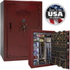 Classic Select 60 OPTIONS_HIDDEN_PRODUCT Heavy Liberty Safe Burgundy Gloss / Beige Velour / Black Chrome Hardware / SecuRam BackLit