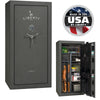 Colonial 23 OPTIONS_HIDDEN_PRODUCT Liberty Safe Textured Granite / Gray Fabric / Chrome Hardware / SecuRam BackLit