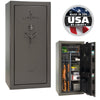 Colonial 23 OPTIONS_HIDDEN_PRODUCT Liberty Safe Gray Gloss / Gray Fabric / Black Chrome Hardware / Mechanical Lock