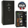 Colonial 23 OPTIONS_HIDDEN_PRODUCT Liberty Safe Textured Black / Gray Fabric / Chrome Hardware / Mechanical Lock