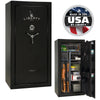 Colonial 23 OPTIONS_HIDDEN_PRODUCT Liberty Safe Black Gloss / Gray Fabric / Chrome Hardware / Mechanical Lock