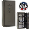 Colonial 23 OPTIONS_HIDDEN_PRODUCT Liberty Safe Proflex / Gray Marble / Gray Fabric / Black Chrome Hardware / SecuRam BackLit