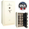 Colonial 23 OPTIONS_HIDDEN_PRODUCT Liberty Safe Proflex / White Gloss / Camel Fabric / Black Chrome Hardware / Mechanical Lock