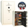 Colonial 30 OPTIONS_HIDDEN_PRODUCT Liberty Safe Standard / White Gloss / Camel Fabric / Black Chrome Hardware / SecuRam BackLit