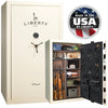 Colonial 50 OPTIONS_HIDDEN_PRODUCT Liberty Safe Standard / White Gloss / Camel Fabric / Black Chrome Hardware / SecuRam BackLit