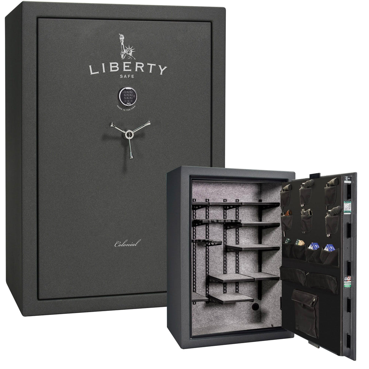 Liberty Safe | Colonial Series Gun Safes - 75 Minutes Fire Protection ...