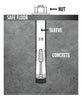 Concrete Floor Safe Anchoring Kit Accessory Liberty Accessory
