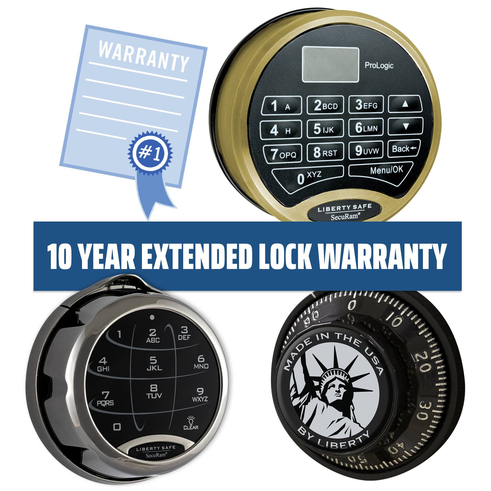 Liberty Safe Extended Lock Warranty