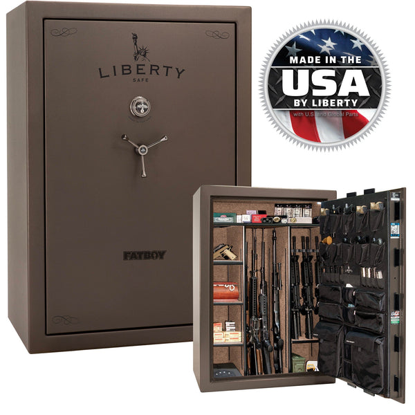Fatboy Extreme OPTIONS_HIDDEN_PRODUCT Liberty Safe Bronze Textured / Camel Fabric / Black Chrome Hardware / Mechanical lock