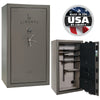 Franklin 40 OPTIONS_HIDDEN_PRODUCT Liberty Safe Gray Gloss / Gray Faux Leather / Black Chrome Hardware / SecuRam Direct Drive