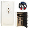 Franklin 40 OPTIONS_HIDDEN_PRODUCT Liberty Safe White Gloss / Camel faux Leather / Brass Hardware / Mechanical Lock