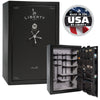 Franklin 45 OPTIONS_HIDDEN_PRODUCT Liberty Safe Textured Black / Gray Faux Leather / Chrome Hardware / Mechanical Lock
