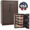 Franklin 45 OPTIONS_HIDDEN_PRODUCT Liberty Safe Bronze Textured / Camel Faux Leather / Black Chrome Hardware / SecuRam Direct Drive