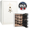 Franklin 45 OPTIONS_HIDDEN_PRODUCT Liberty Safe White Gloss / Camel Faux Leather / Brass Hardware / Mechanical Lock