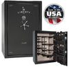 Franklin 45 OPTIONS_HIDDEN_PRODUCT Liberty Safe Black Gloss / Gray Faux Leather / Chrome Hardware / SecuRam Direct Drive