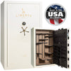 Franklin 50 OPTIONS_HIDDEN_PRODUCT Liberty Safe White Gloss / Camel faux Leather / Brass Hardware / SecuRam Direct Drive