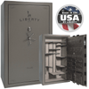 Franklin 50 OPTIONS_HIDDEN_PRODUCT Liberty Safe Gray Gloss / Gray Faux Leather / Black Chrome Hardware / Mechanical Lock