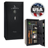 Freedom 30 OPTIONS_HIDDEN_PRODUCT Liberty Safe Textured Black / Gray Fabric / Chrome Hardware / SecuRam TopLit
