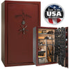 Lincoln 50 OPTIONS_HIDDEN_PRODUCT Liberty Safe Burgundy Marble / Beige Velour / Black Chrome Hardware / Mechanical Lock