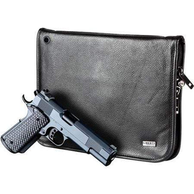 Magnetic Handgun Cases Accessory Liberty Accessory Full Size Magnetic Handgun Case (Leather) (9 x 12)